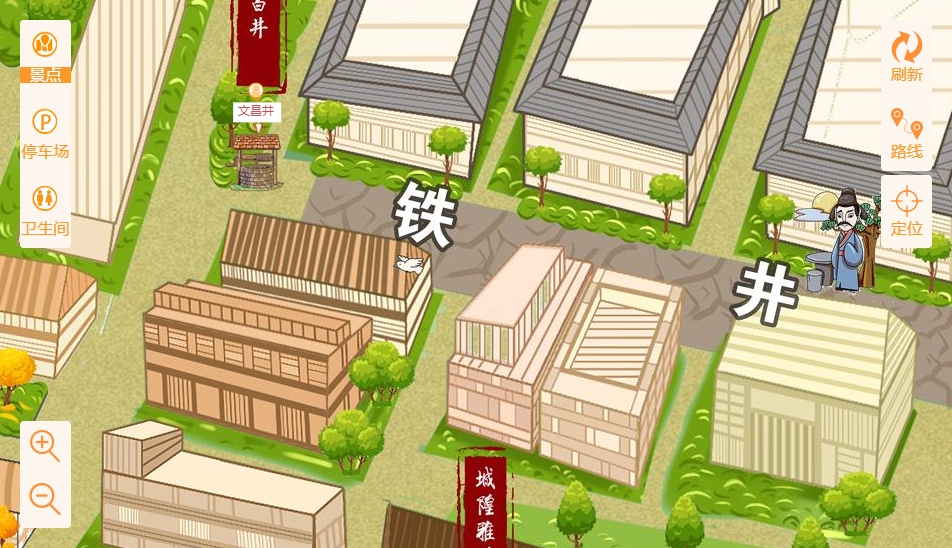 吉阳镇智慧景区：手绘地图与语音导览的完美融合